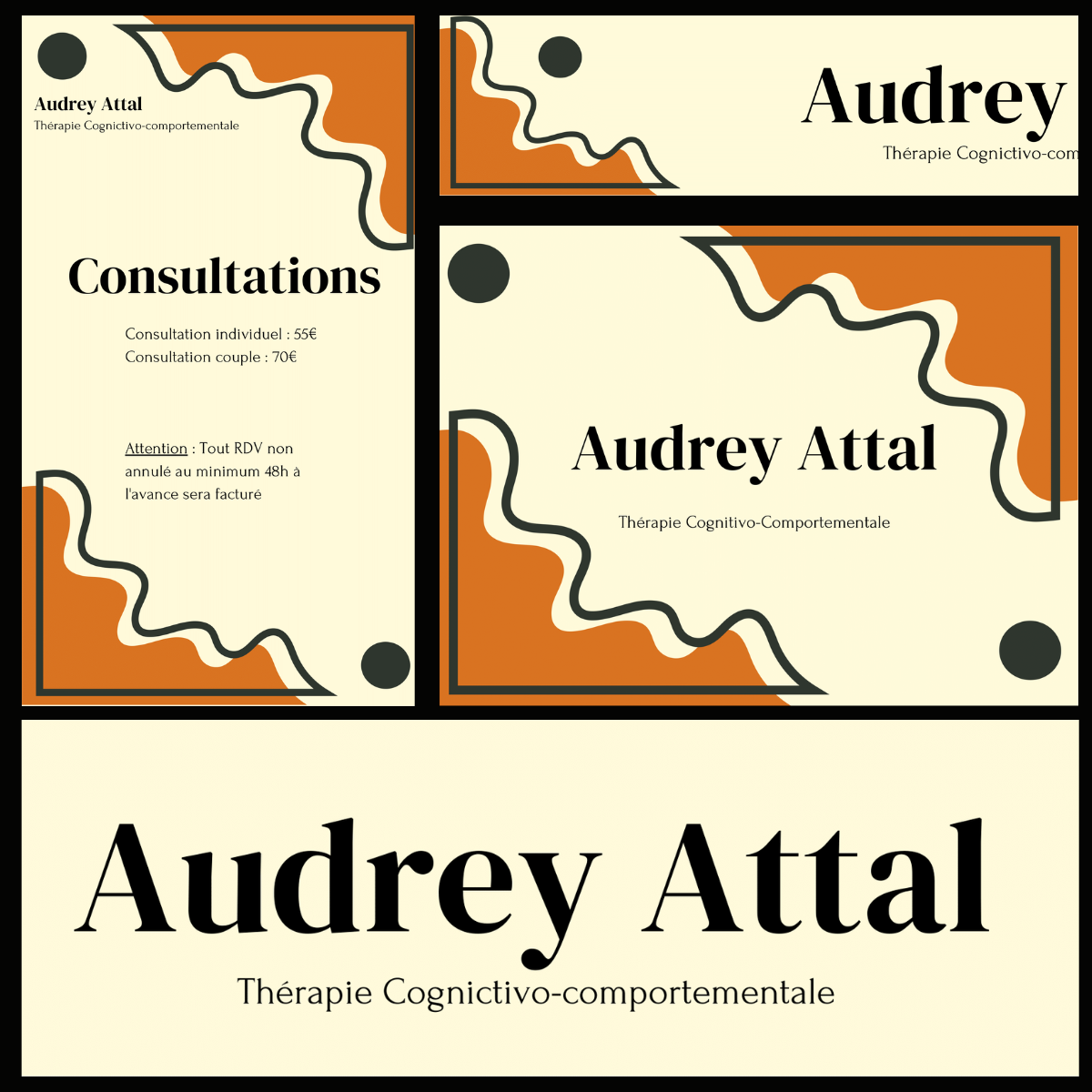 Branding Audrey Attal sexologue par Plantae aka FRANZESE Riccardo webdesigner